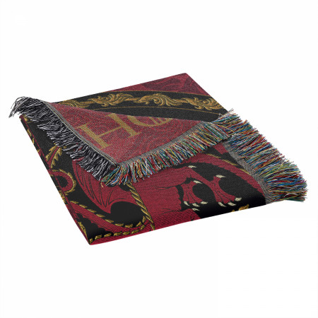 House of The Dragon Remember Blood Tapestry Throw Blanket 48"x60"